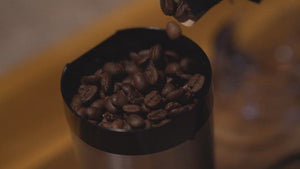 Video of brewing a cup of Peak State's Immunity Boost mushroom coffee.