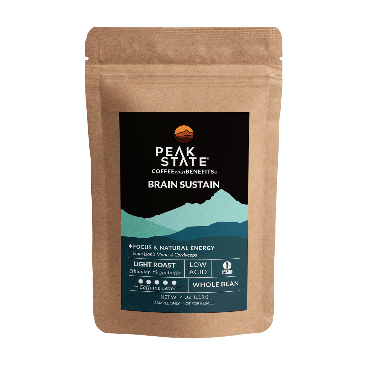Sample our BRAIN SUSTAIN Ethiopian Light Roast