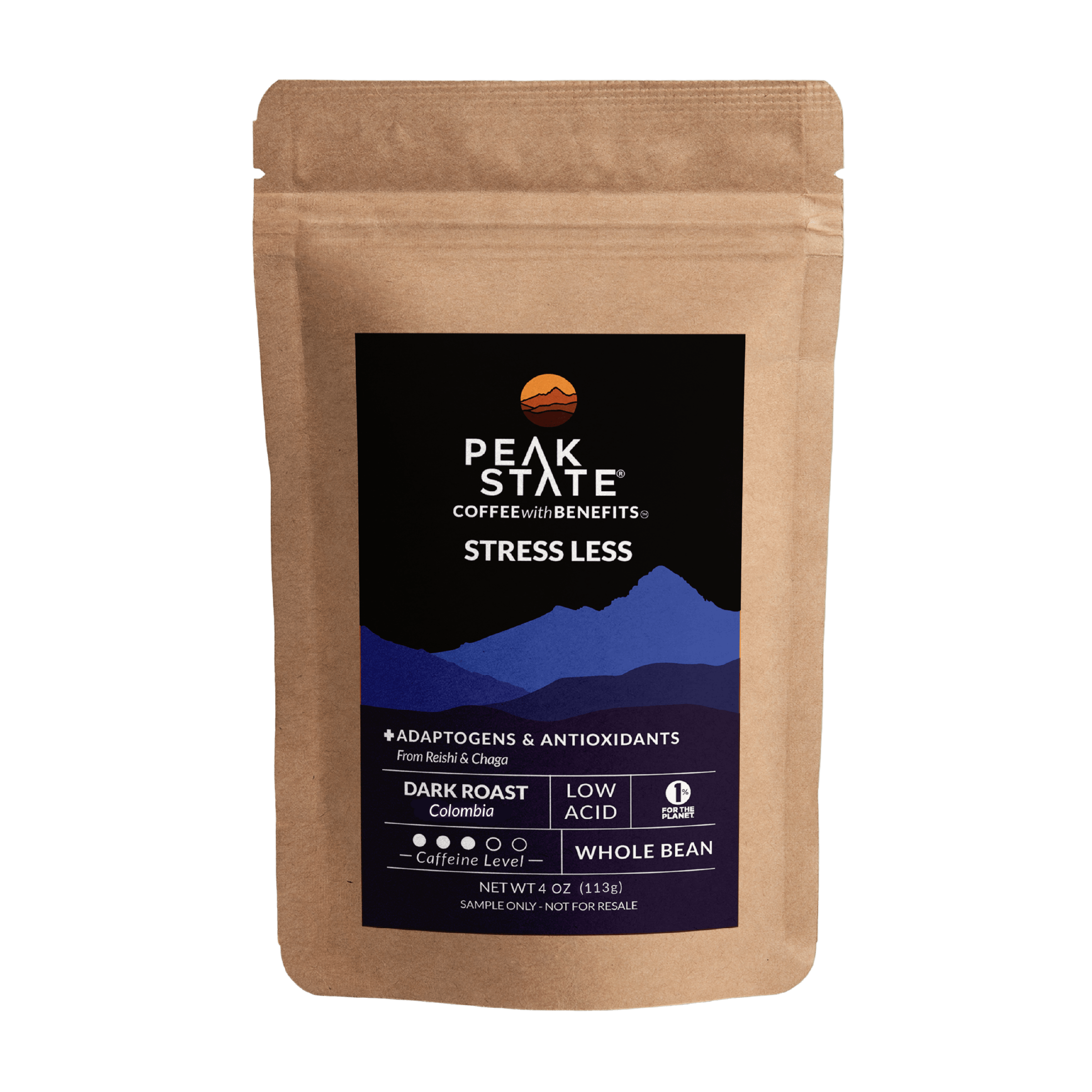 Sample our STRESS LESS Colombia Dark Roast – Peak State Coffee