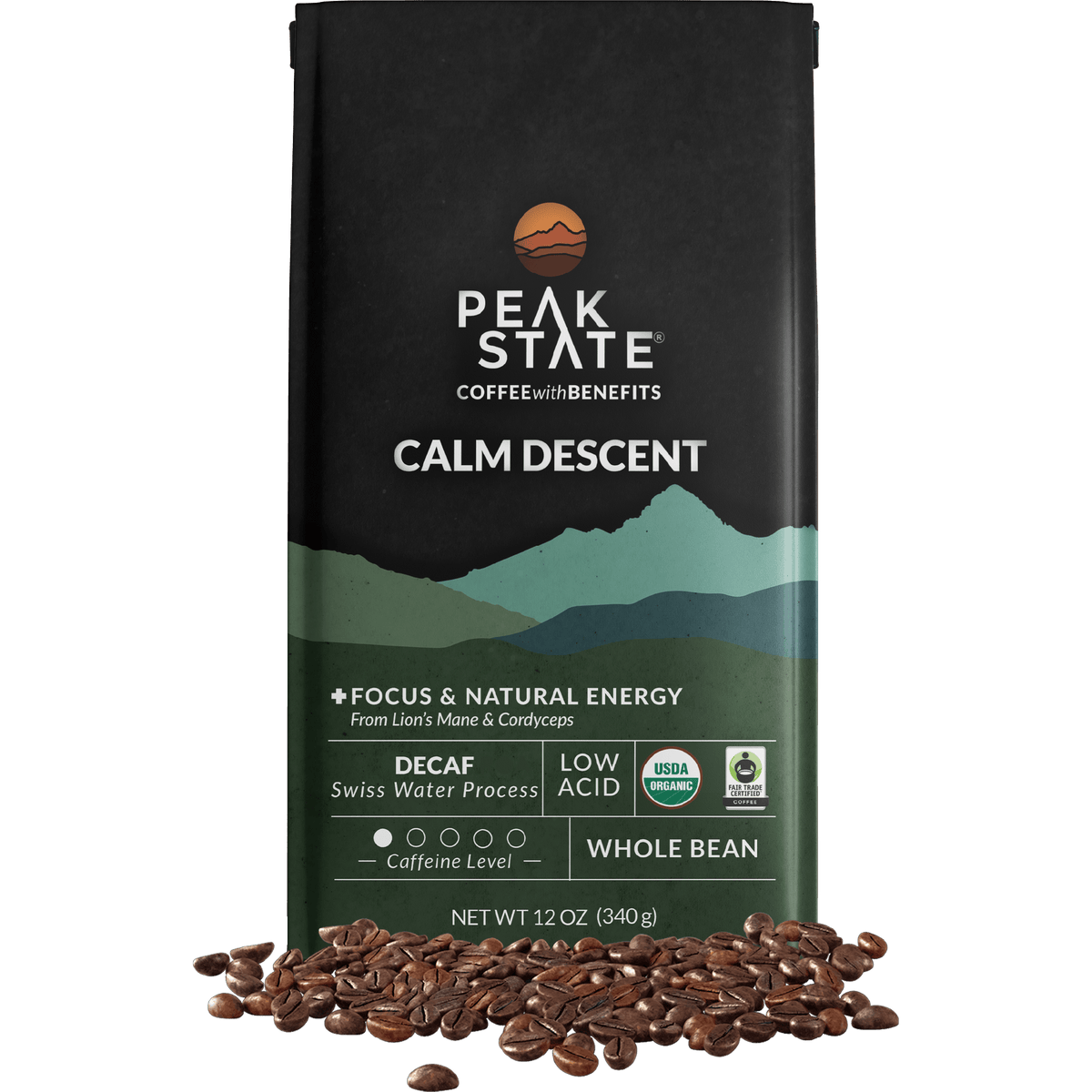 CALM DESCENT Water Process Decaf