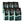 Load image into Gallery viewer, Six bags of Peak State Coffee With Benefits Light Roast Ethanol-Free whole bean coffee arranged in two rows of three on a plain white background.
