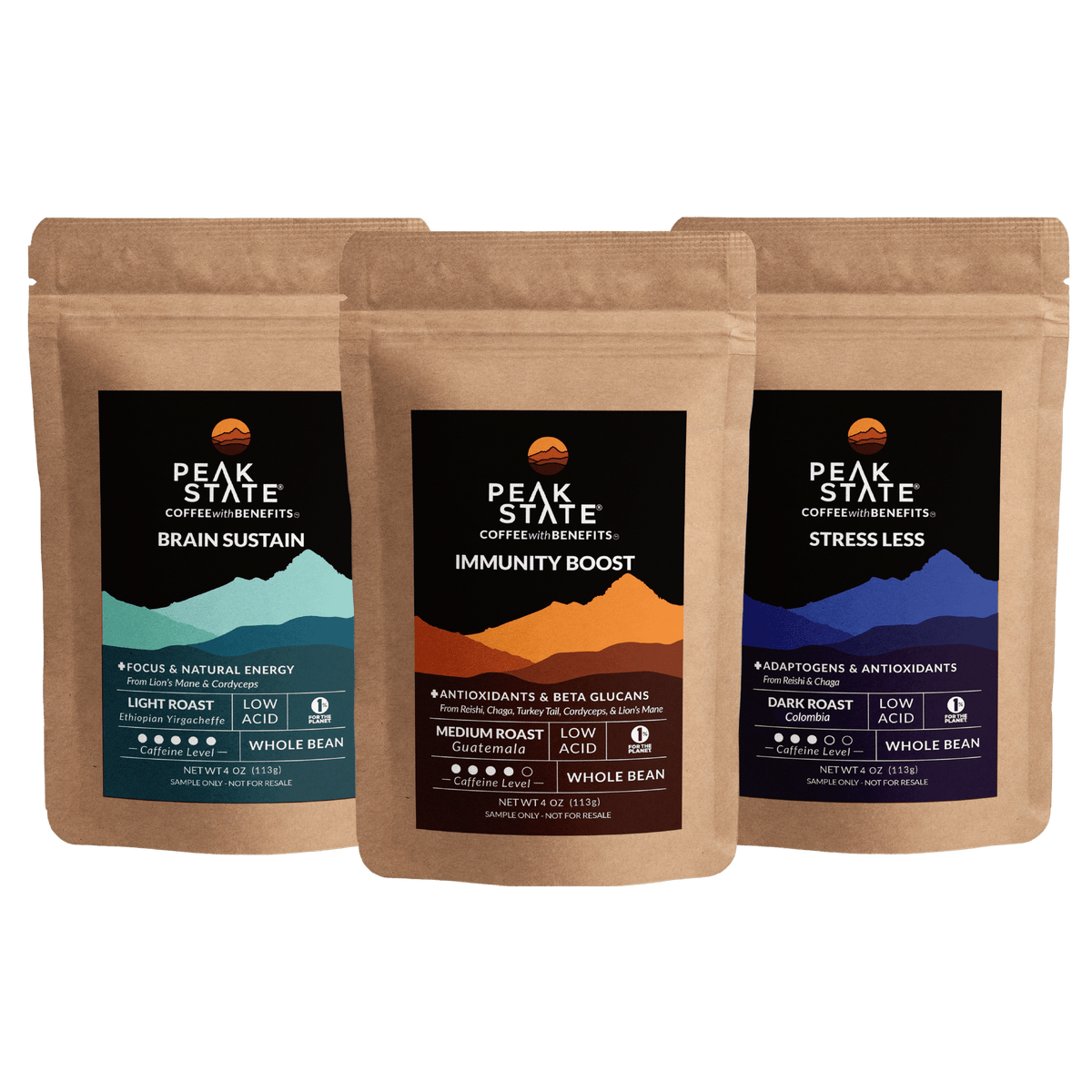 Peak State Coffee Sampler