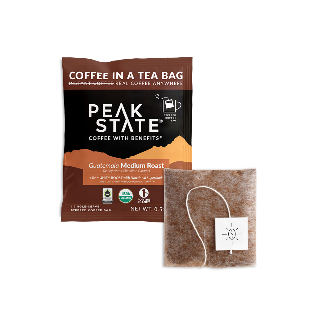 Coffee in a Tea Bag - Medium Roast Guatemala - Compostable
